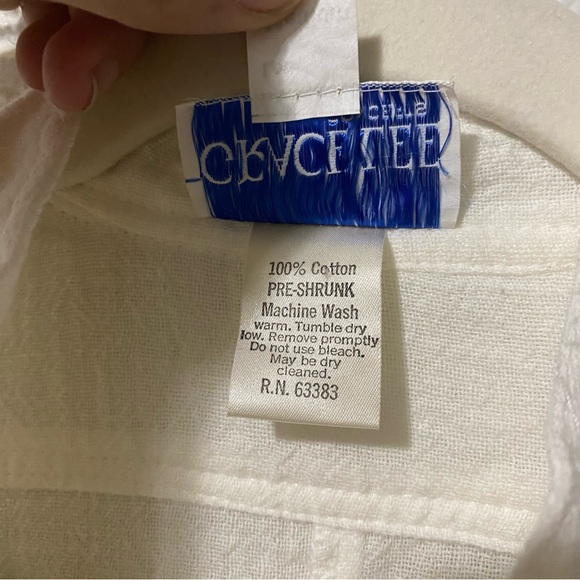 Vintage Grace Lee X Tall Medium Lightweight Jumpsuit Coverall Romper Linen Style - Picture 10 of 14